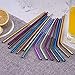 MultiColor Colorful Stainless Steel Straws Set of 14