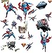 RoomMates RMK1194SCS Superman Day Of Doom Peel and Stick Wall Decals