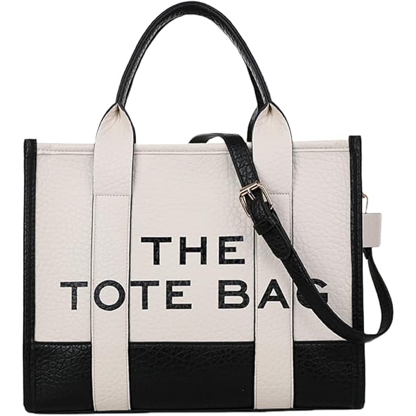 Amazon.com: Large The Tote Bag for Women PU Leather Shoulder