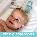 Dadamuma 99.9% Pure Water Baby Wipes 12 x 60 Unscented Eco Friendly view 6