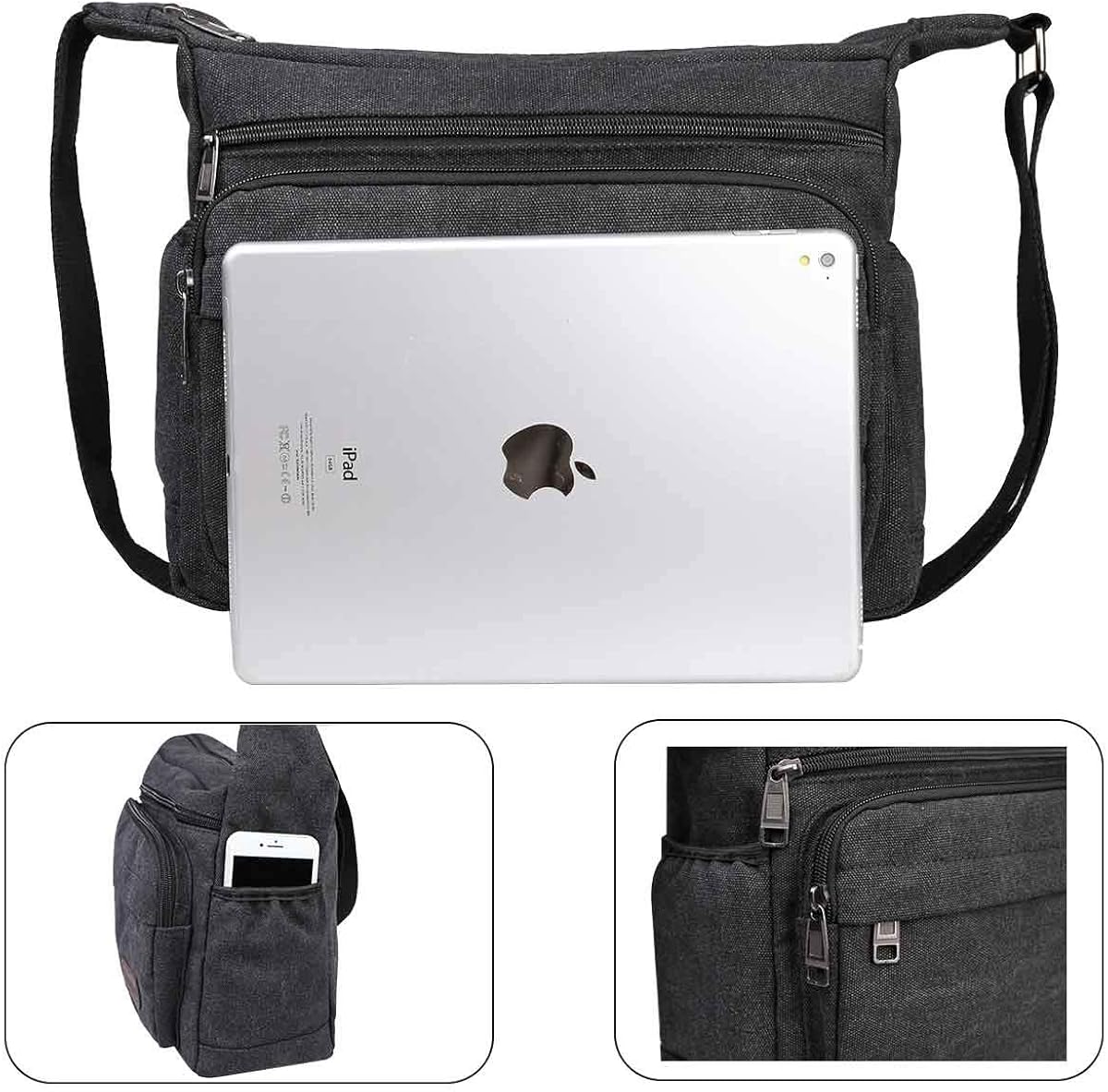 JAKAGO Messenger Shoulder Bag 13 Inch - Image 5