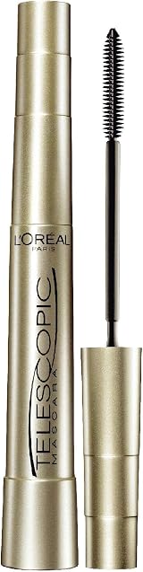 L'Oreal Paris Telescopic Mascara Black Waterproof Lengthening Full Size New view 2