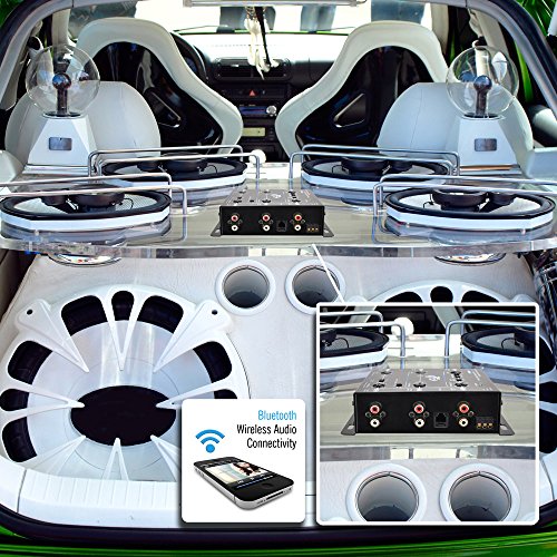 Lanzar Car Audio Crossover, 3 Way Active Crossover, Low Pass Filter