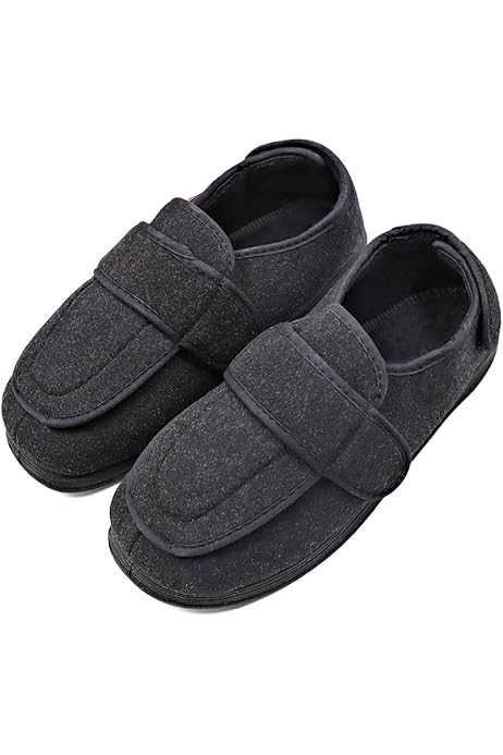 slippers for wide feet