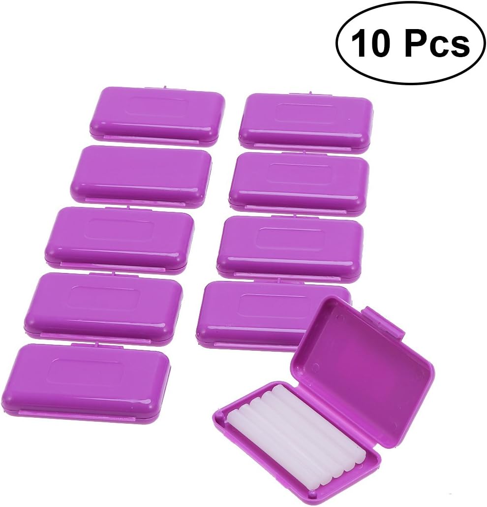 ROSENICE Dental Wax Orthodontic Wax for Braces Wearer Pain Relief 10pcs(Grape Flavor)