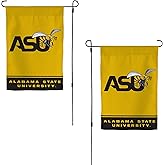 Desert Cactus Alabama State University ASU Garden Flag – 19 x 12 inch Alabama State Hornets Banner, For Outdoor Display and Events (Design A)