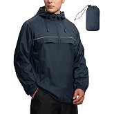 SWISSWELL Mens Rain Jacket Raincoat Waterproof Windbreaker | S-6XL, Durable Waterproof Coating for Light to Moderate Rain, Breathable Mesh, 15 oz Lightweight, Packable for Golf Hiking