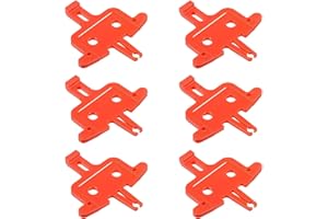 Bike Brake Pads, 6 PCS Hydraulic Bicycle Disc Brake Pads Spacer Insert Brakes Block Pad, MTB Brakes Parts Compatible with Tek