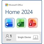Microsoft Office Home 2024 | Classic Office Apps: Word, Excel, PowerPoint | One-Time Purchase for a single Windows laptop or 