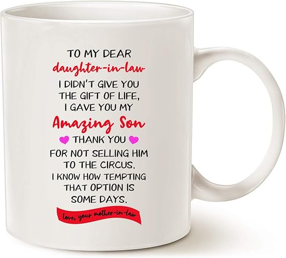 funny mother in law gifts