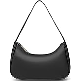 Afashor Shoulder Bags for Women Vegan Leather Hobo Sling Tote Handbag Retro Clutch Purse with Zipper Closure | Retro, with Zipper Closure