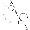 commountain SL300 SL3500e Earpiece with Mic Compatible for Motorola Radios TLK-100 TLK-110 SL-300 SL7550 SL7550e SL-3500e TLK100 TLK110, Acousic Tube Headset