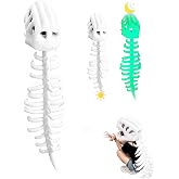 Dinosaur Costume-3D Skeleton Design,Halloween Dinosaur Skeleton Costume | Wearable 3D Dinosaur Skull And Plush Spine Skeleton Costume For Kids With Lightweight Headpiece And Backpiece