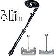 GLDYTIMES Handlebar Suitable for Segway Ninebot miniPRO miniLITE Hoverboard Adjustable Three-in-one Function Including Hand Grip Leg Clamp and Foot Support Release Knee Pressure Handle