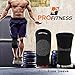 ProFitness Bamboo Knee Sleeve for Joint Pain Improved Circulation Compression – Effective Support for Running, Jogging,Workout, Walking, Hiking and Recovery (X-Large, Black)