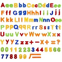 106 PCS Classroom Magnetic Letters and Numbers for Toddlers Early Educational Learning Toys for Kids