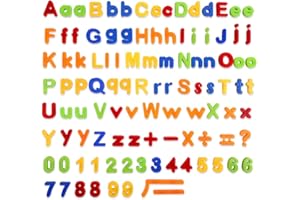 106 PCS Classroom Magnetic Letters and Numbers for Toddlers Early Educational Learning Toys for Kids