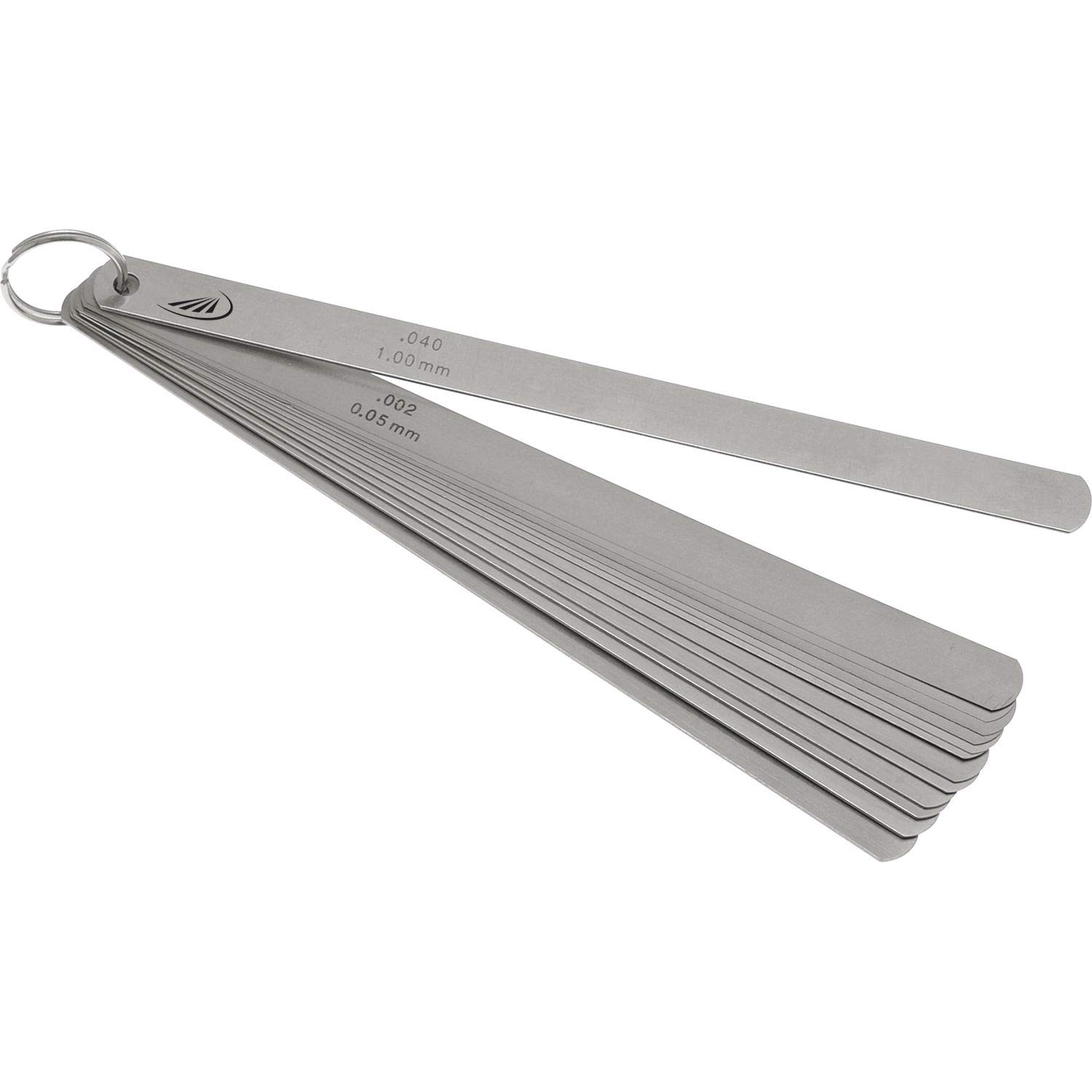 Helios Preisser 606170 Feeler Gauge, Measuring range 0.05 mm – 1.00 mm 20 Sheets Length 200 mm