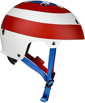 Amazon Avengers Captain America Size 48 54cm アベンジャーズ キャプテンアメリカ ヘルメット 子供用 Powerslide ヘルメット