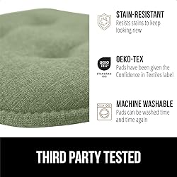 GORILLA GRIP Slip Resistant Tufted Chair