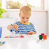 Aniyoo 20 Pcs Paint Brush Set Nylon Hairs Wooden Handles Gold Tube Interface view 8