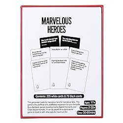 Marvel Heroes Card Game Card Games for Adults and