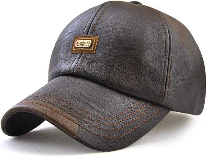 gorra de piel vintage