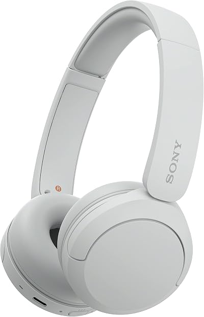 Sony WH-CH520 Wireless Bluetooth On-Ear Headphones - 50hr Battery, Lightweight,