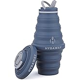 HYDAWAY 25oz Collapsible Water Bottle - BPA-Free, Leakproof, Lightweight, and Space-Saving - Perfect for Hiking, Travel, and All-Day Hydration
