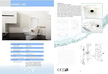 Macerating Upflush Toilet Kit Amazon Com