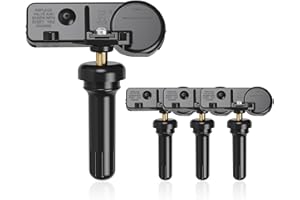 RENECTIV TPMS Sensor 4-Pack GM,315Mhz Tire Pressure Monitor Sensors Compatible with GM Chevy Buick GMC Pontiac Hummer Saturn Replace OE#13581558 13586335 13598771 13598772