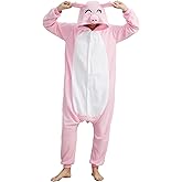 GENGZYMAS Adult Animal Onesie Cosplay Costume Halloween Pajamas