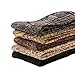 Tusong Womens 5 Pairs Soft Comfortable Warm socks media corta socks (Boots socks), Boots Socks, One Size
