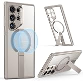 ESR for Samsung Galaxy S24 Ultra Magsafe Case with Kickstand, Wireless Charging Compatible with Magnetic, 3 Stand Modes, Mili