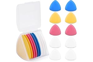 IMZAY 10Pcs Triangle Tailors Chalk Set, Fabric Marking Chalk for Sewing, Tailoring, Quilting & Crafting