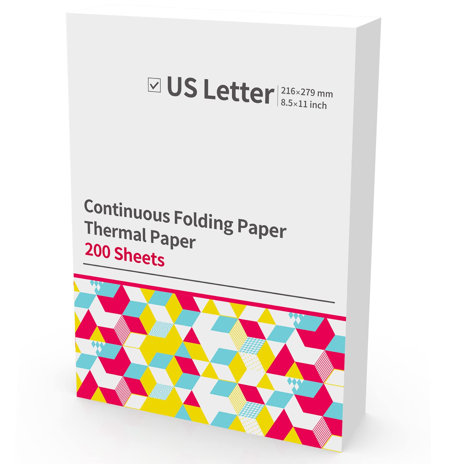 Odaro 8.5 x 11 US Letter Size Thermal Printer Paper, Multipurpose