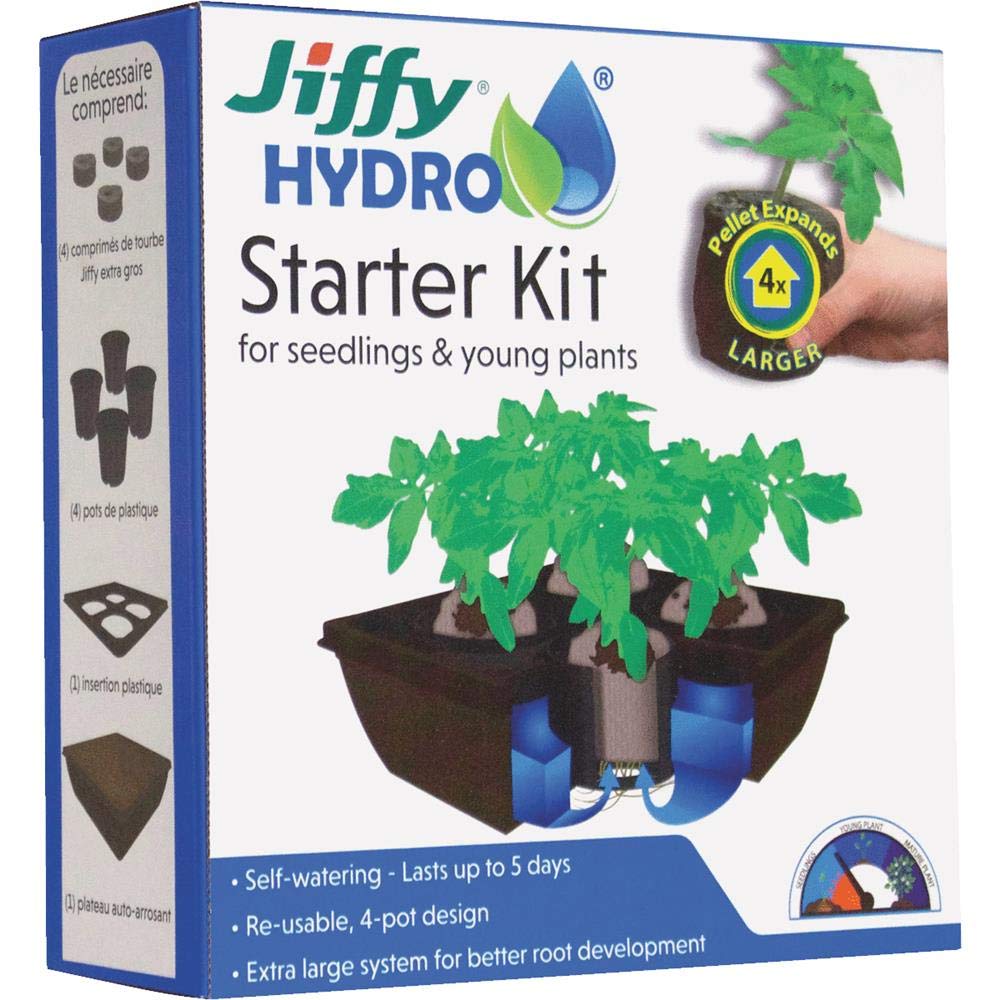 Jiffy JH4-8 - Kit de Iniciación: Amazon.es: Jardín