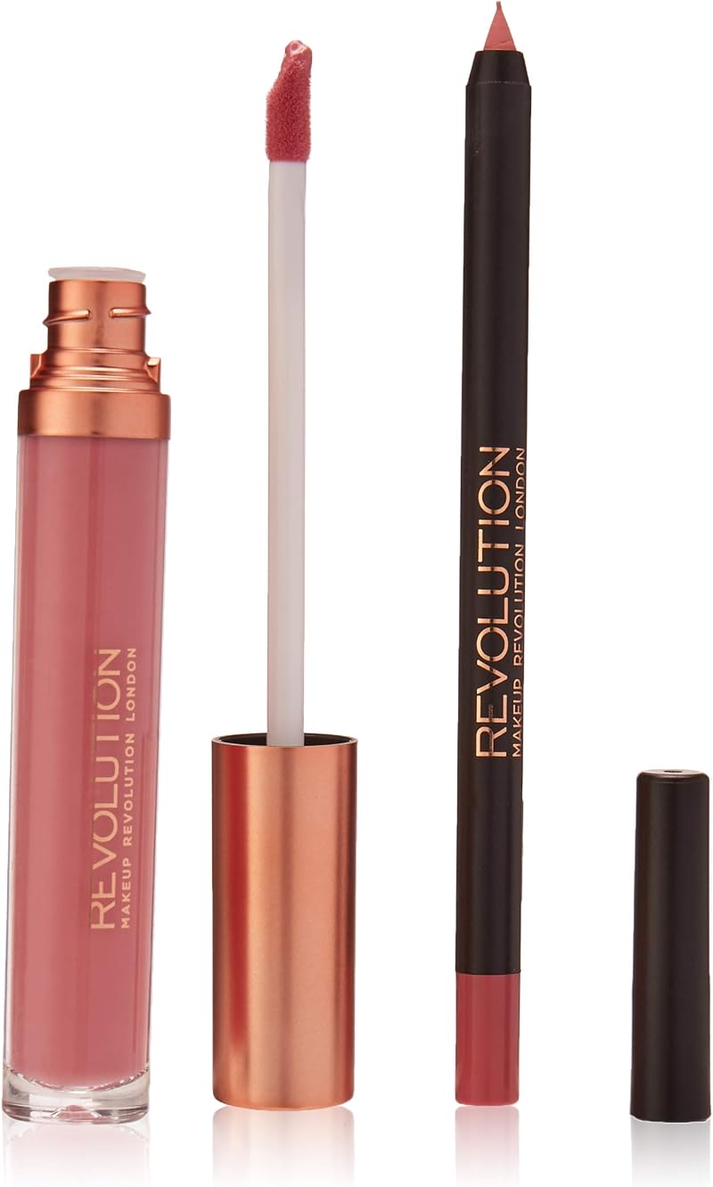 Makeup Revolution Grandee Retro Luxe Matte Lip Kit Pack of 2