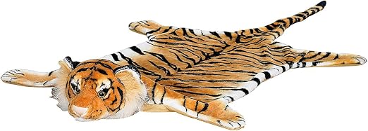 Infactory Tigerteppich Kuschliger Webpelz Vorleger Konigstiger