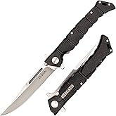 Cold Steel Medium Luzon 4" 8Cr13MoV Razor-Sharp Clip Point Blade 5" GFN Handle Tactical EDC Folding Knife w/Leaf-Spring Lock