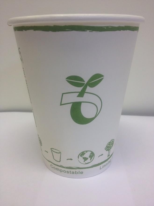 Biodegradable Paper Cup (80z (240ml) sleeve of 50) Amazon.co.uk Grocery