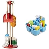 melissa & doug 6 piece let's play house dust sweep mop
