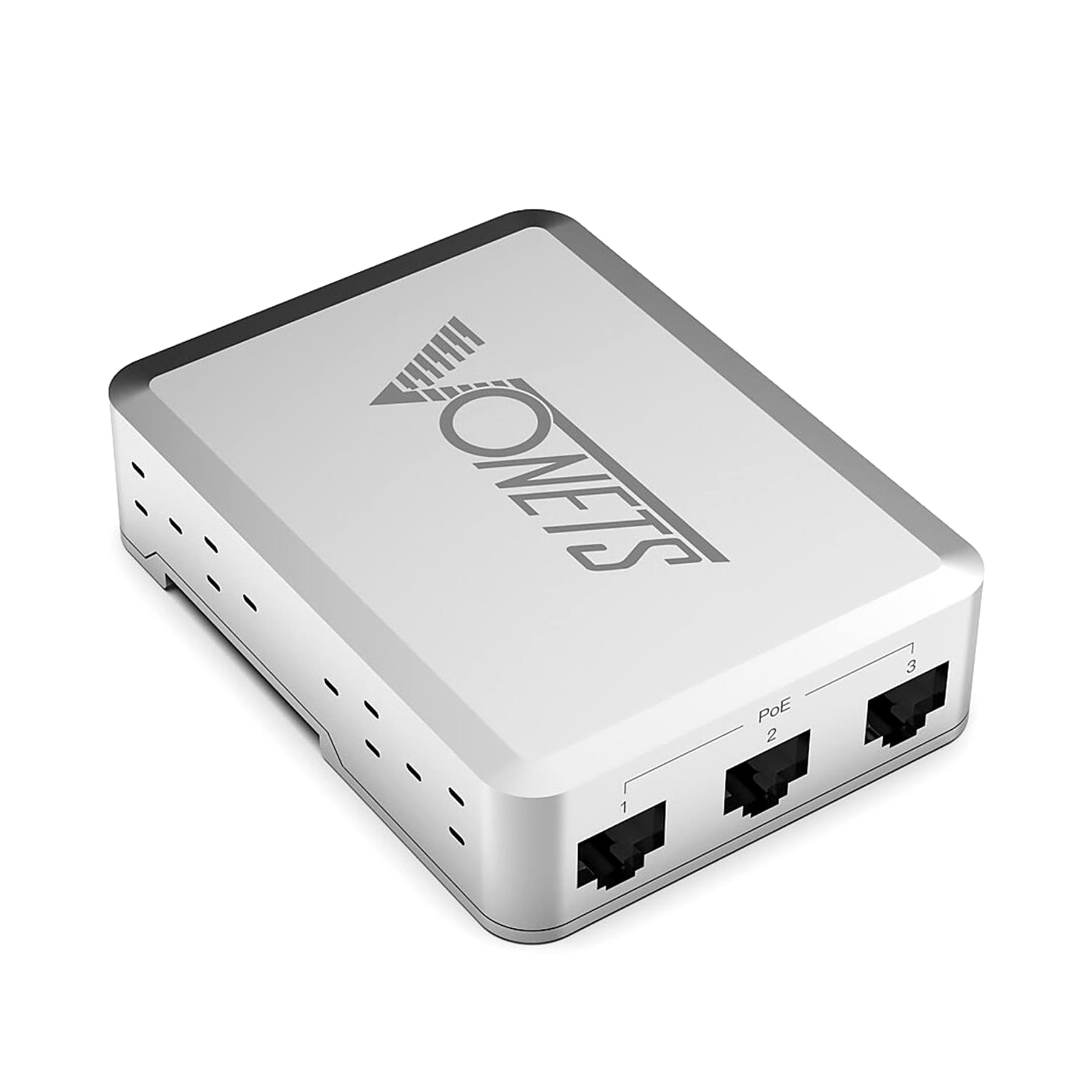 VONETS Industrial 5 Ports PoE Gigabit Switch Gigabit Ethernet Network Switch Ethernet RJ45 Splitter 10/100/1000Mbps 4 PoE +1 Uplink Plug & Play Metal Design Universal for Network Devices VSP500