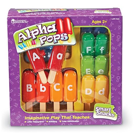 Learning Resources Smart Snacks Alpha Pops, Alphabet Matching & Fine Motor Skills Toy, 26 Double Sided Pieces, Ages 2+ - Image 4
