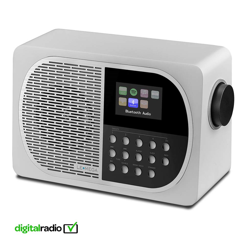 Radio digitale portatile DAB + & FM FM LEMEGA M2 + 7W con display a