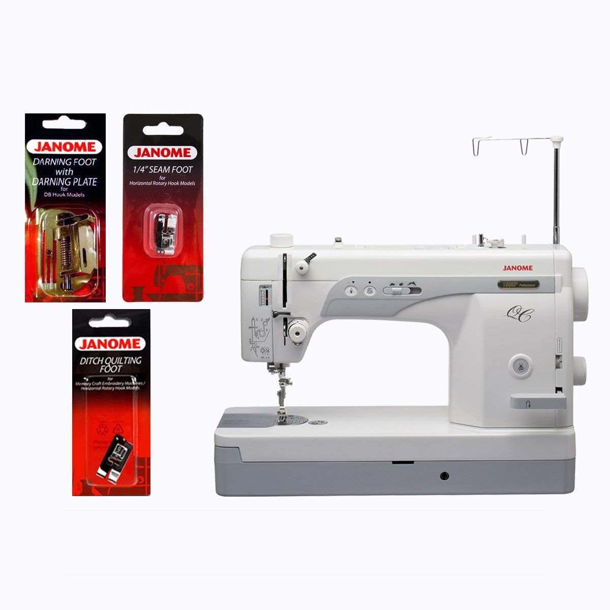 Janome 1600PQC HighSpeed StraightStitch Machine & Free Bonus Package