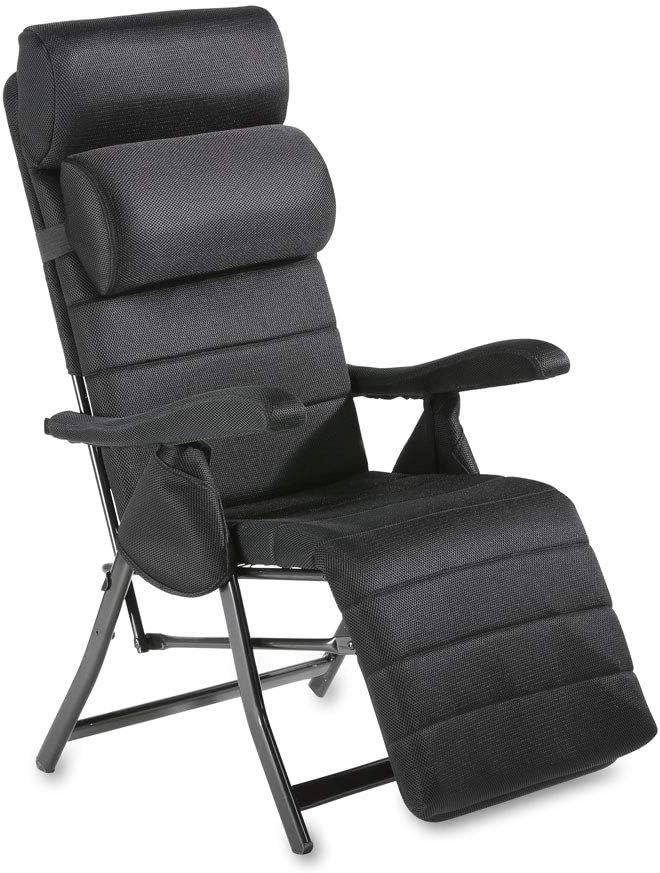 maxVitalis Relax-Liegestuhl klappbar u. druckentlastend, Gartenstuhl, 8