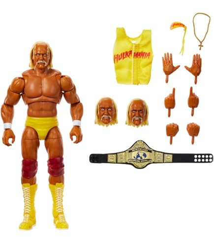 WWF HULK HOGAN フィギュア WWF Hasbro Hulk Hogan Hulkster Slam 1992 Action Figure