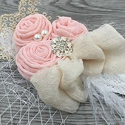 APRIL GIRL Flower Girl Dress, Lace Dress 3/4 Sleeve