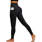 IUGA Womens Hidden Scrunch Butt Lifting Leggings Compression Gym Leggings with Pockets Booty Workout Yoga Pants Tummy Control